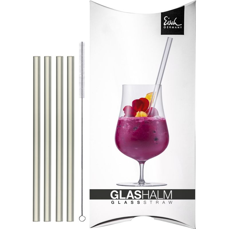 EISCH - Bombillas de Cristal - Rectas x4