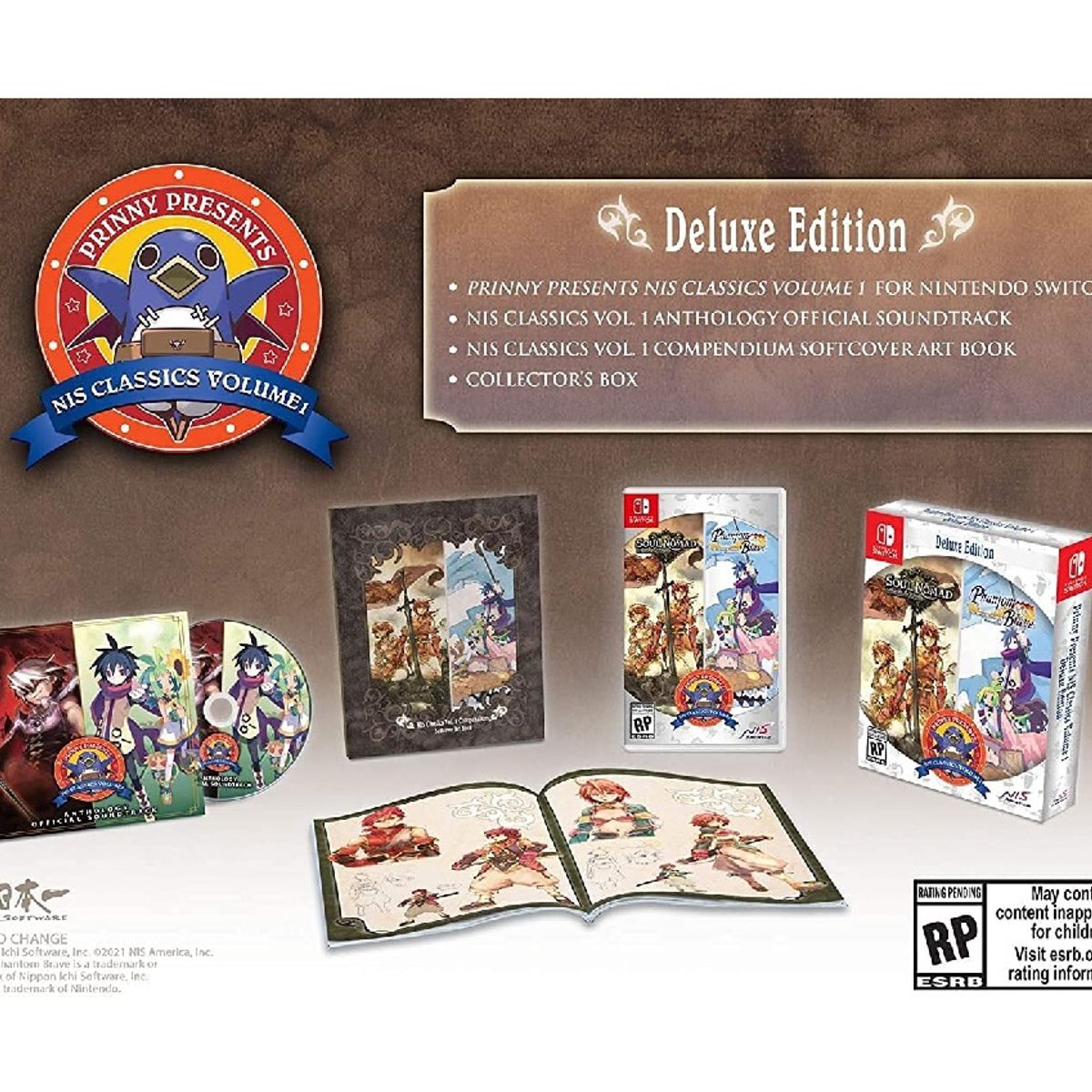 NINTENDO - Prinny Presents NIS Classics Vol 1 - Switch Físico - Sniper