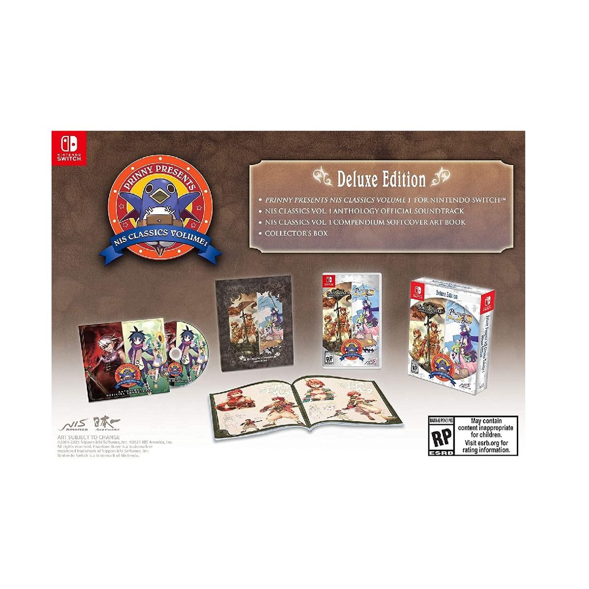 NINTENDO - Prinny Presents NIS Classics Vol 1 - Switch Físico - Sniper