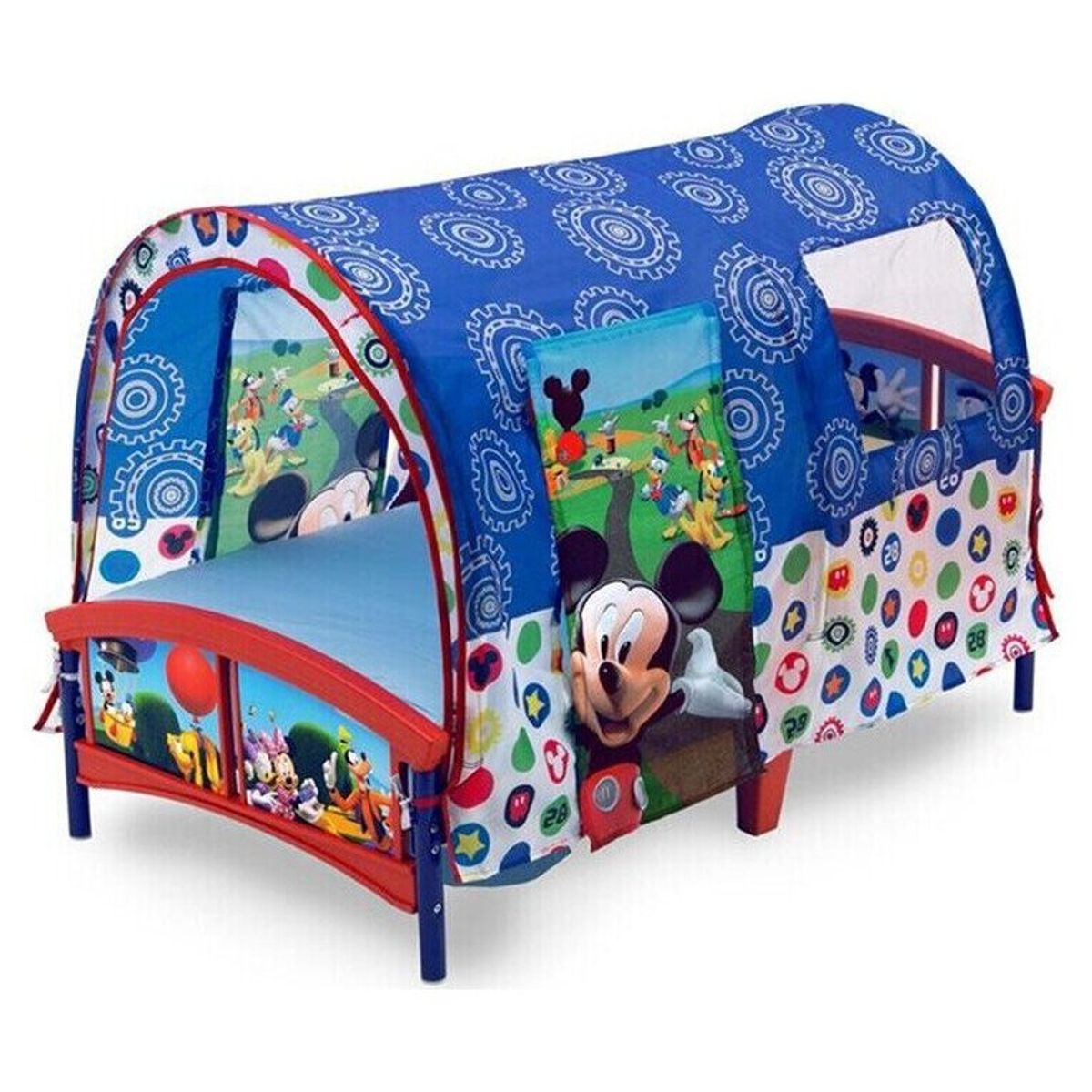 DELTA CHILDREN - Cama de Transición Mickey con carpa