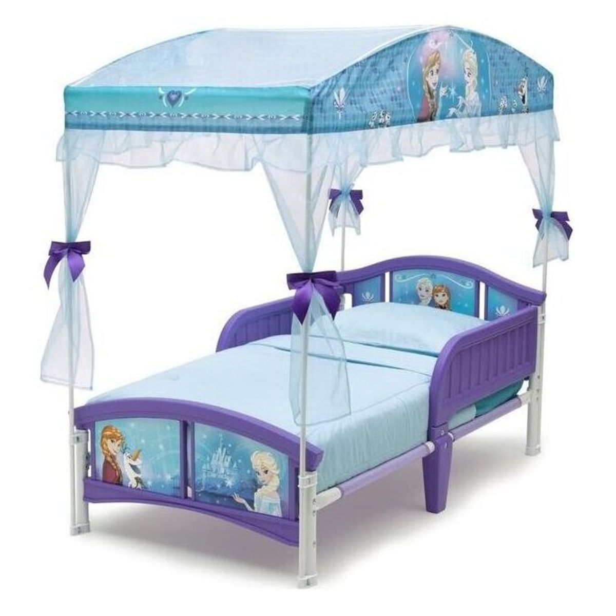 DELTA CHILDREN - Cama de Transición Frozen con Toldo