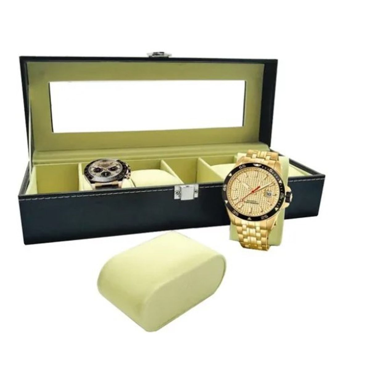 ESHOPANGIE - Caja De Relojes Organizador Para 6 Unidades, Regalo Hombre