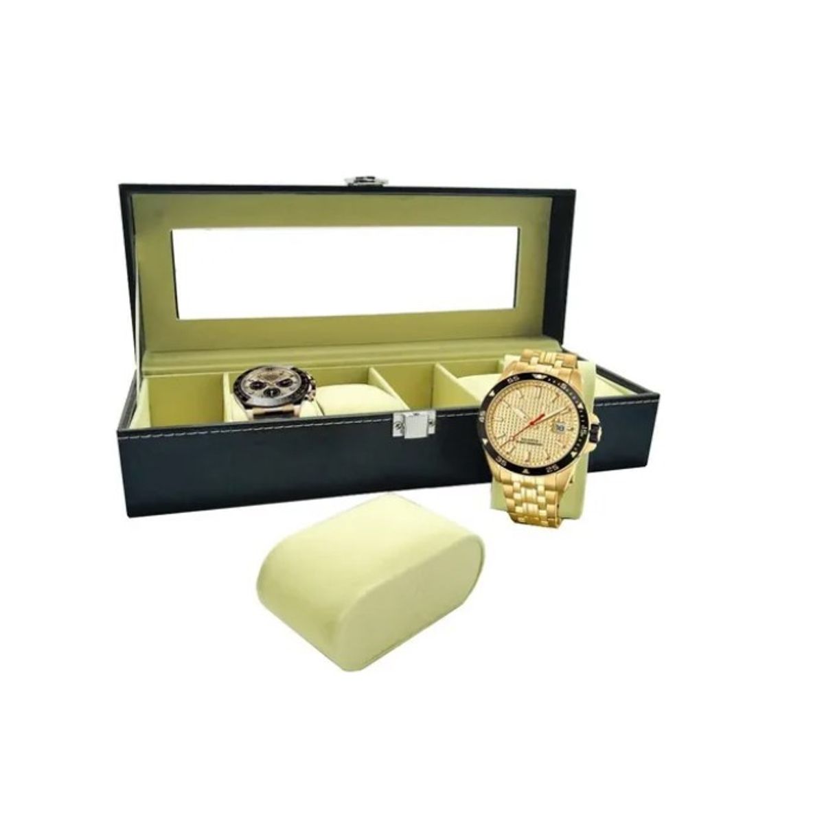 ESHOPANGIE - Caja De Relojes Organizador Para 6 Unidades, Regalo Hombre