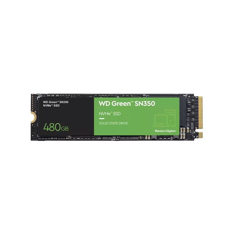 WESTERN DIGITAL - Diso Duro Solido Western Digital Green SN350 480GB NVME M.2
