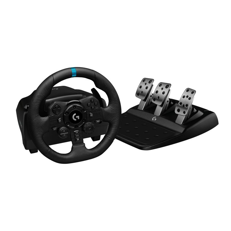 LOGITECH - Volante Gamer c/ Pedales Logitech G923 Edición PS4