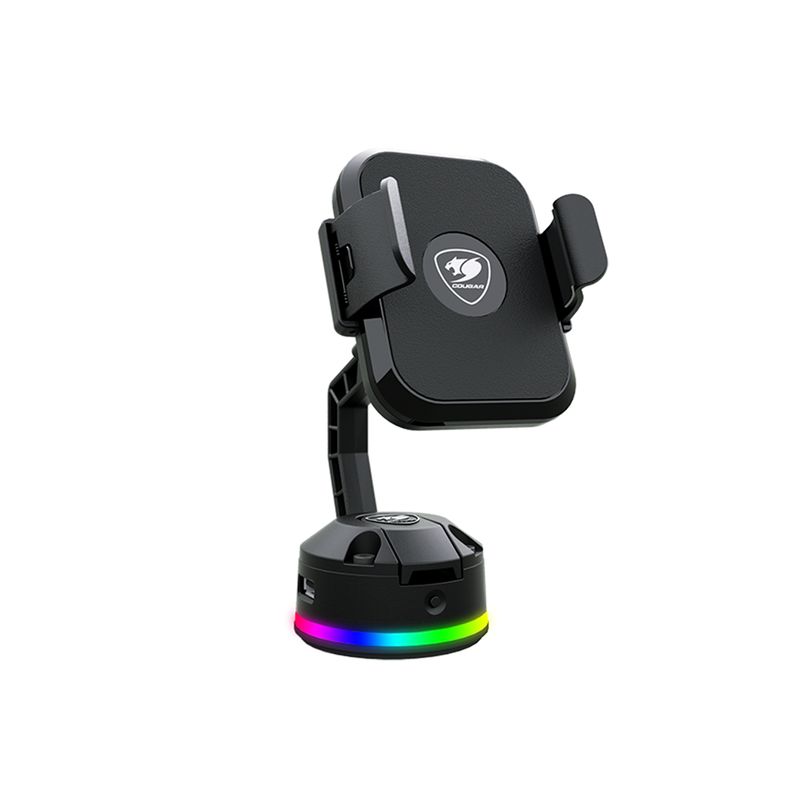 COUGAR - Soporte de Celular Cougar Bunker RGB con Carga Inalámbrica