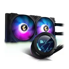 GIGABYTE - Refrigeración Líquida AORUS Waterforce 280mm c/ Pantalla LED