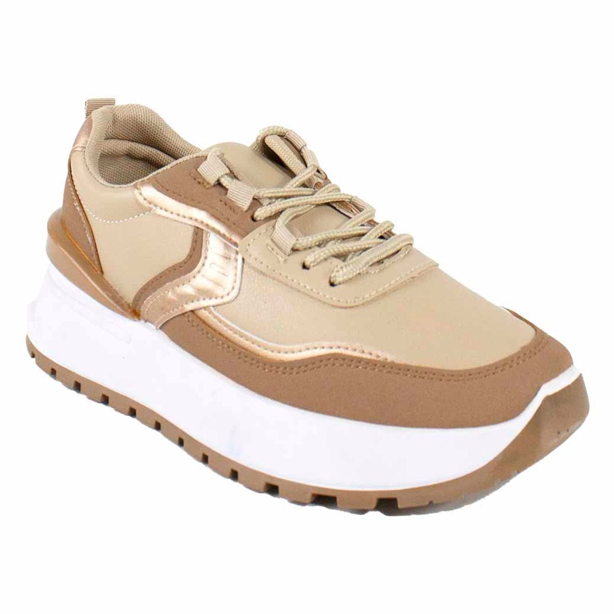 MAILEA - Zapatilla soporte trasero de ecocuero para mujer negro