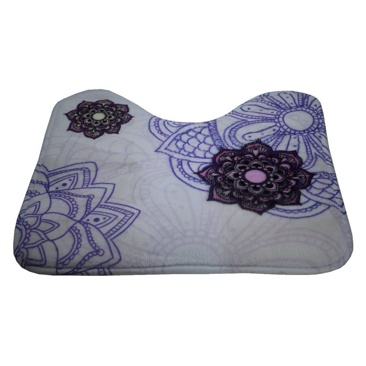 BATHLUX - Alfombra para baño 45 x 45 cm diseño mandala.