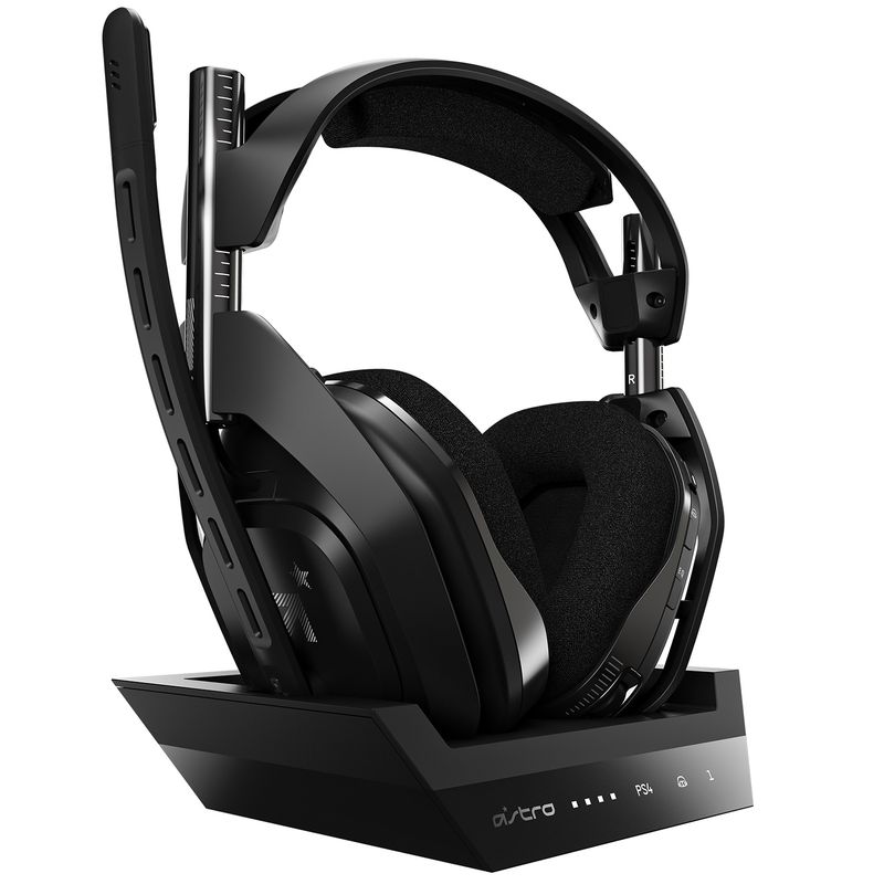 ASTRO GAMING - Audifonos Gamer Astro A50 Inalámbricos PS4/PC + Base