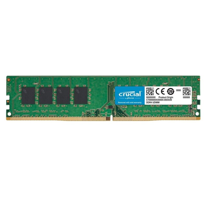 CRUCIAL - Memoria RAM Crucial 8gb x 2666 Mhz DDR4 UDIMM