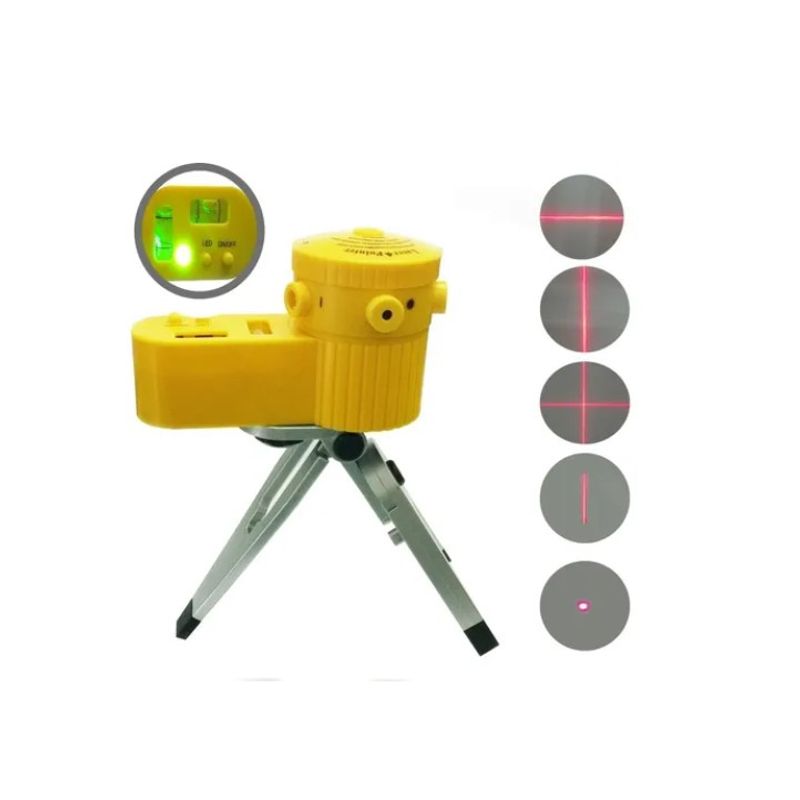 ESHOPANGIE - Nivel Laser Mltifuncional 5 Líneas Incluye Tripode