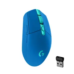 LOGITECH - Mouse Gamer Inalambrico G305 Azul 12k dpi