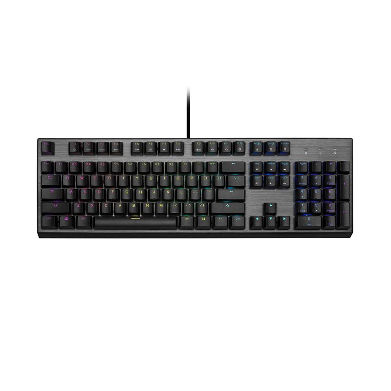COOLER MASTER - Teclado Gamer Cooler Master CK350 Outemu RED Inglés