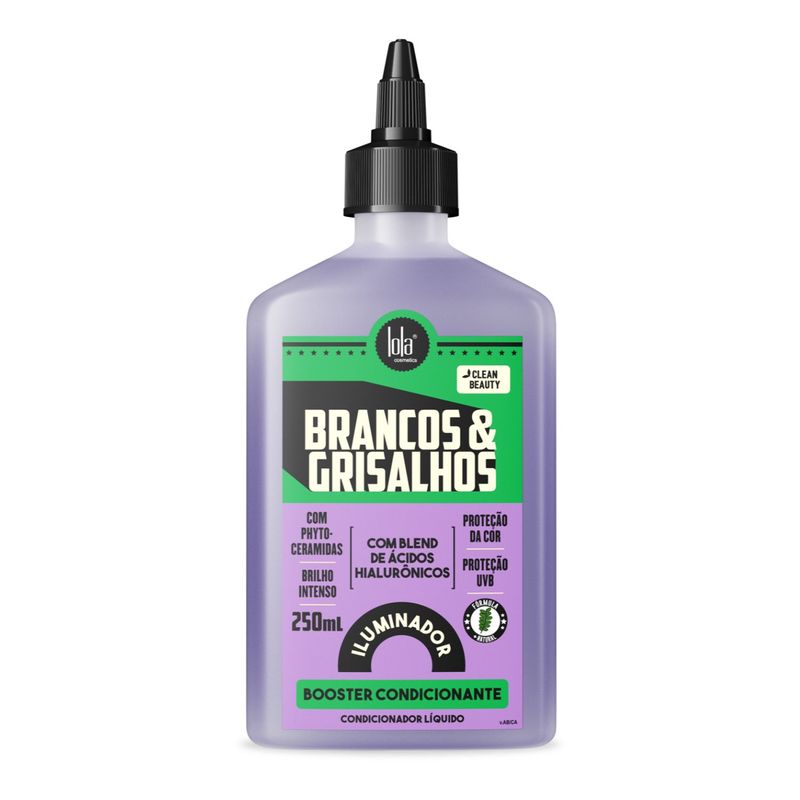 LOLA COSMETICS - Blancos Grisáceos Booster Acondicionador.-