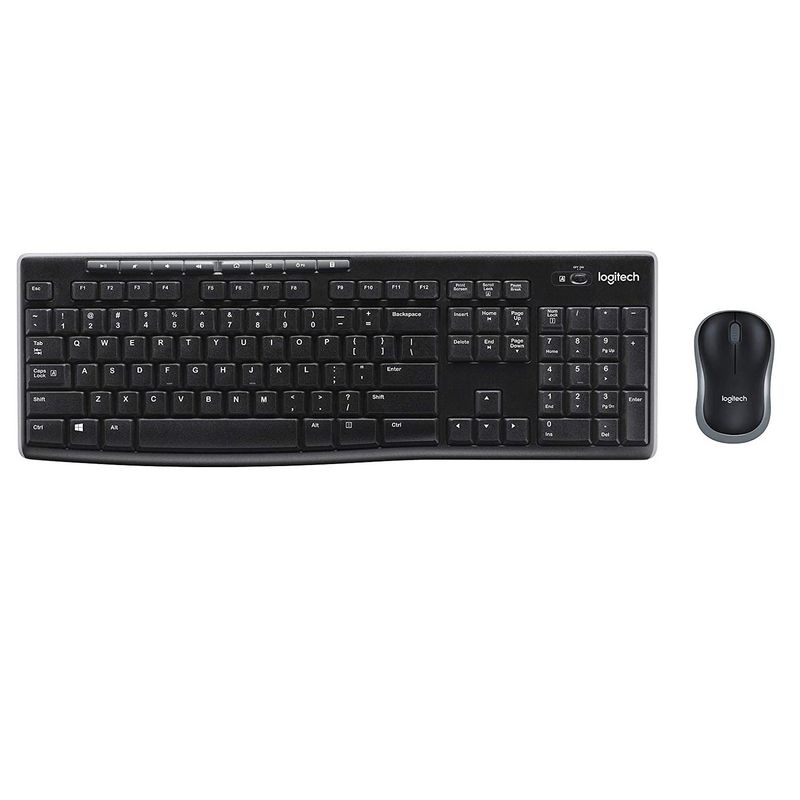 LOGITECH - Teclado y Mouse Logitech Inalambrico MK270 Antiderrame Español