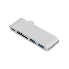 GENERICO - Adaptador Macbook 5 En 1 Tipo C / Usb / Micro Sd / Sd