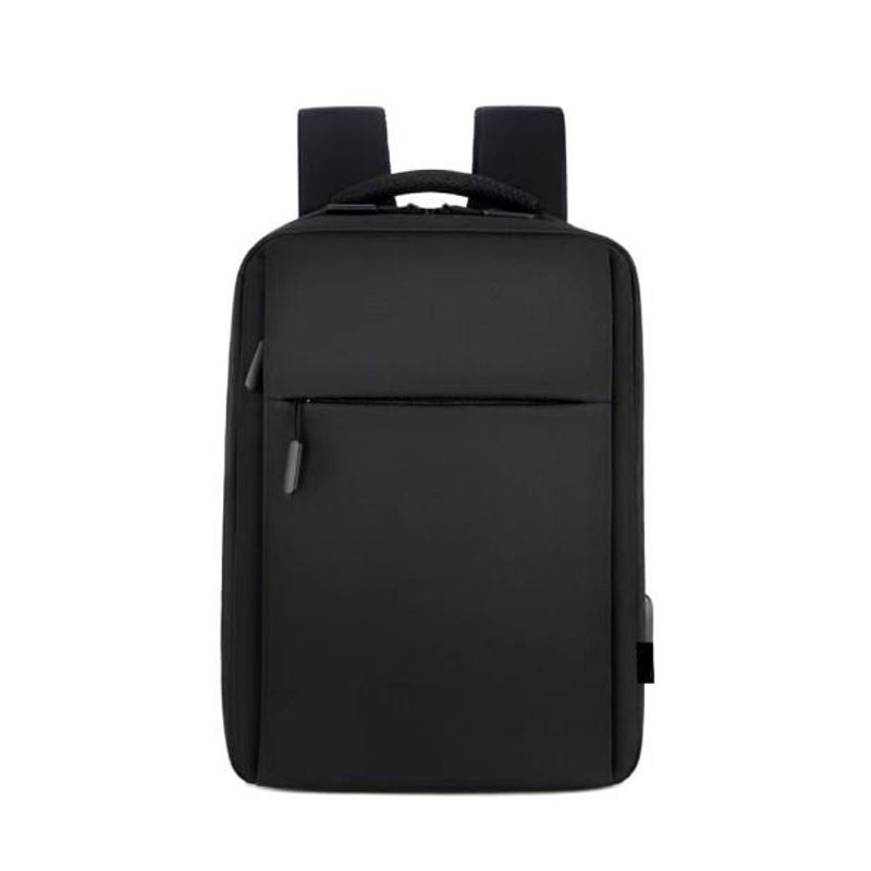 GENERICO - Mochila Hombre Calidad Con Puerto Usb Notebook 14 15.5