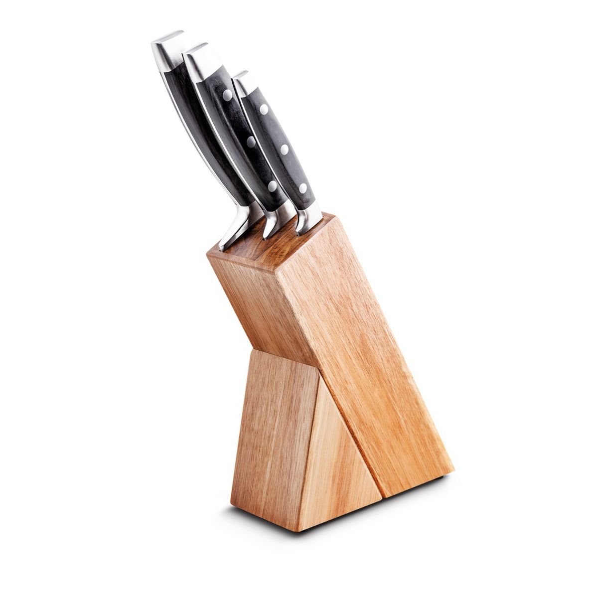 LAMART - Taco De 3 Cuchillos Acero