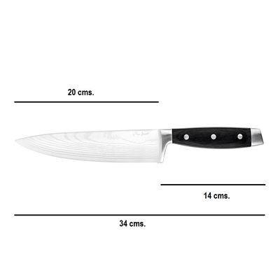 Imagen 2 del producto Taco De 3 Cuchillos Acero