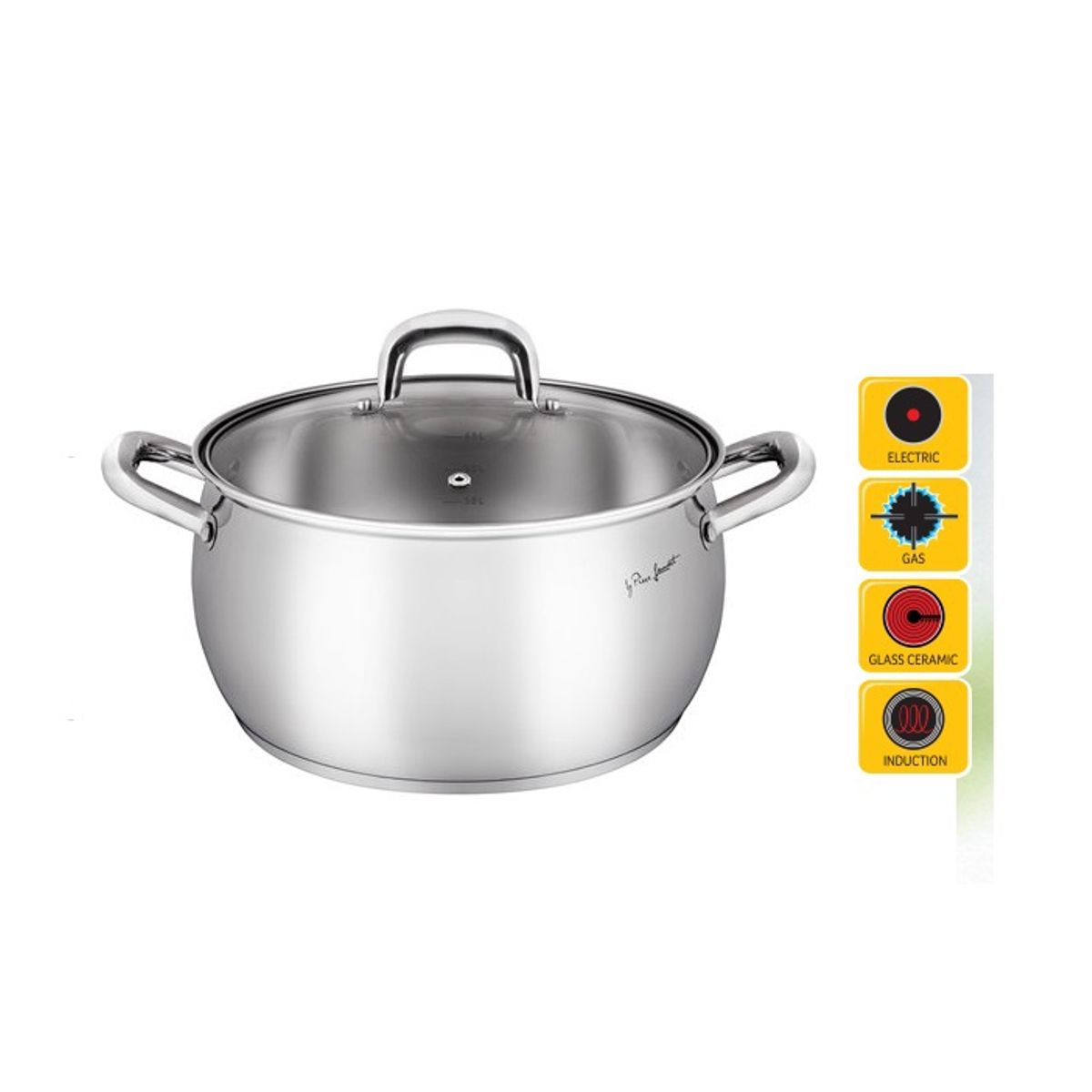 LAMART - Olla Acero 22 Cms. Lamart Lt1161