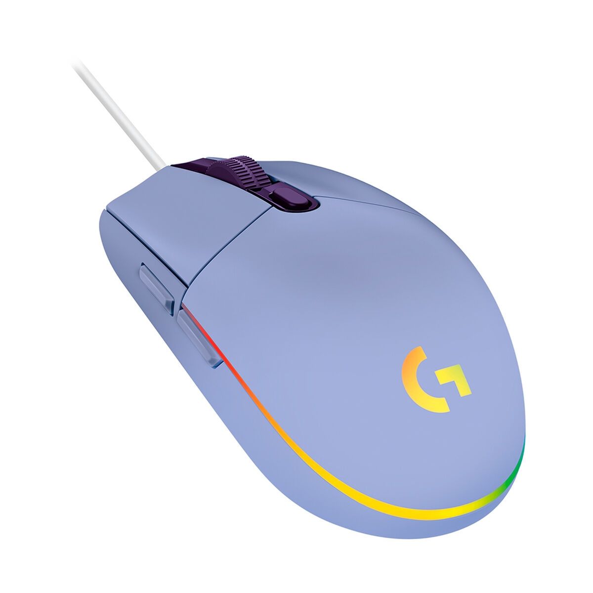 LOGITECH - Mouse Gamer Logitech G203 Lightsync Lila
