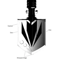 Pala Plegable Portátil Para Acampar Pala De Mochilero o jardín