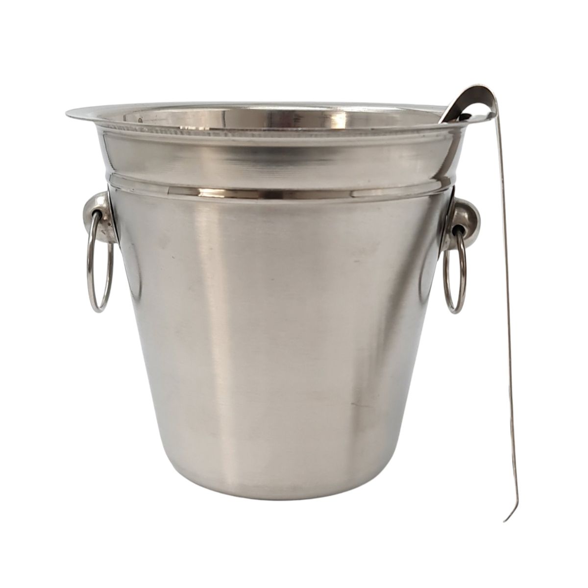 MOGA - Hielera Acero Inoxidable Alto 16cm Incluye Pinza