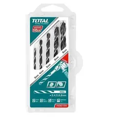 TOTAL TOOLS - Set De Brocas para madera 5 piezas
