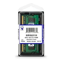 KINGSTON - Memoria Notebook 4gb Ddr3l Pc3l-12800 Low Vol 135v