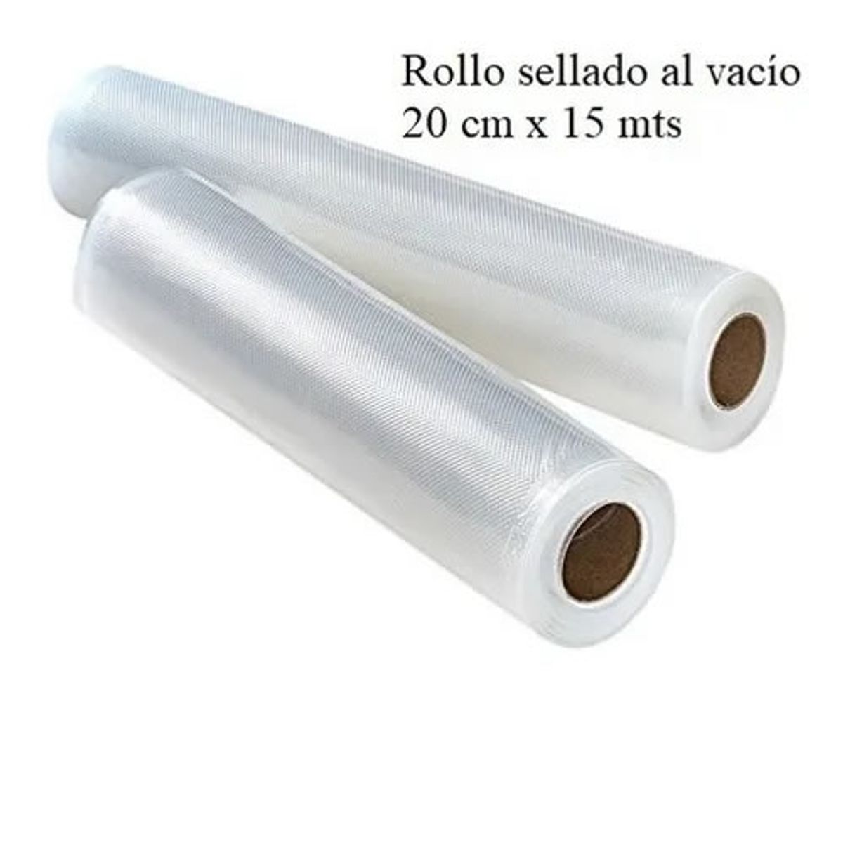 GENERICO - 1 Rollo De Bolsa Vacio Gofrada 20cm X 15mts Tipo Oster