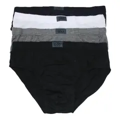 GARSIL - 6 Calzoncillos Slip De Algodon Tradicional Para Hombre