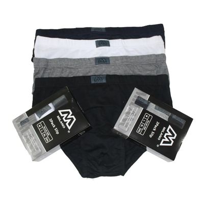 Imagen 2 del producto 6 Calzoncillos Slip De Algodon Tradicional Para Hombre