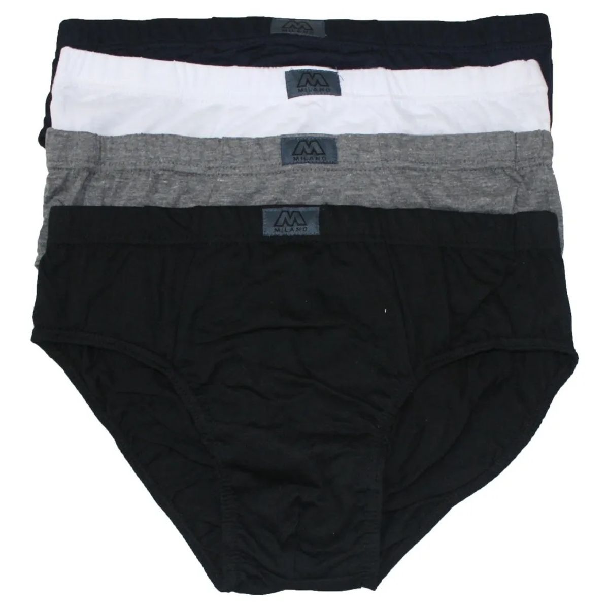 GARSIL - 6 Calzoncillos Slip De Algodon Tradicional Para Hombre