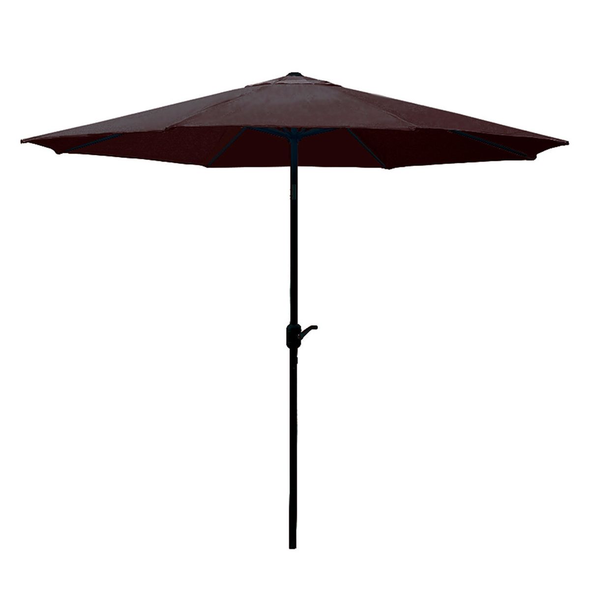 SOMBRATEC - Quitasol negro 2,7 metros diámetro