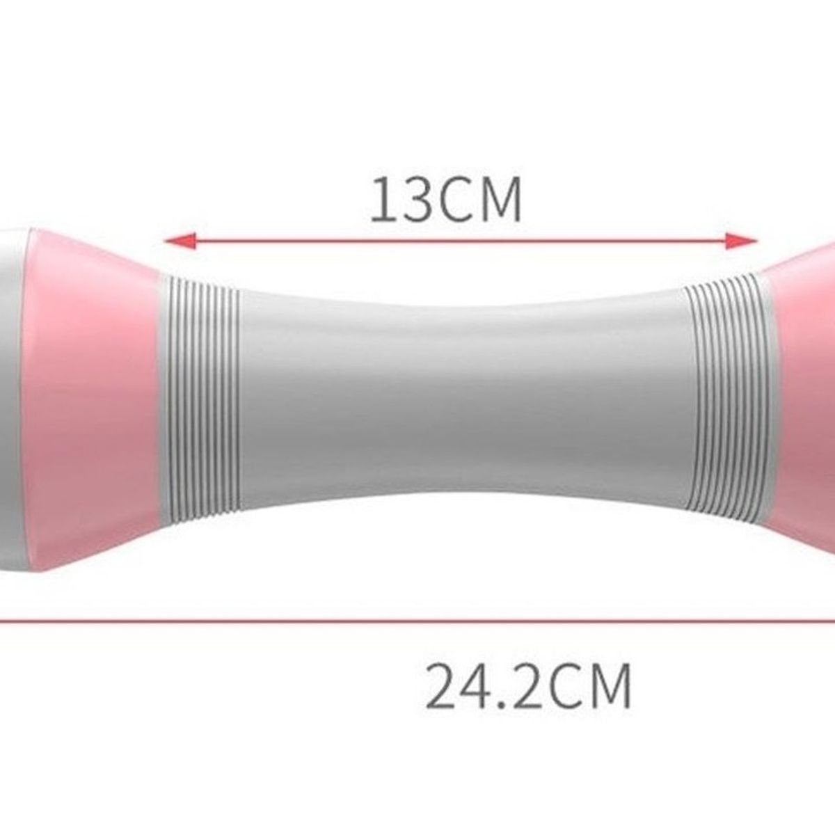 CRUSEC - Pack 2 Mancuernas Ajustables Pesas 1/1.5/2kg Morado