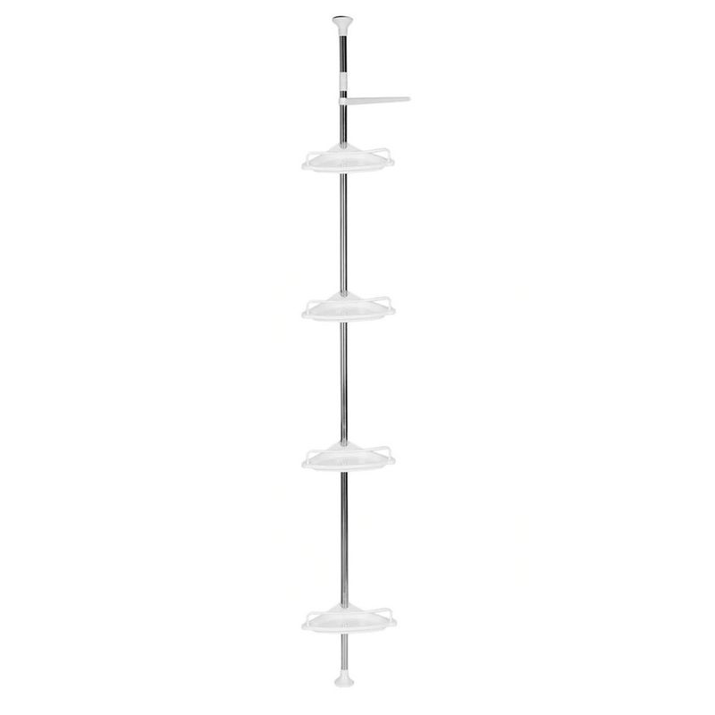 CRUSEC - Estante Esquina Para Ducha Y Baño Altura Regulable Rack