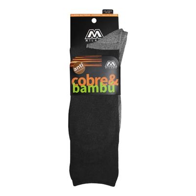 Imagen 2 del producto 12 Pares De Calcetines De Vestir Para Hombres Con Fibra De Cobre Bambú