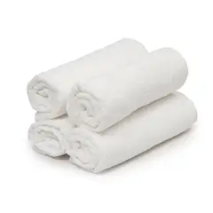 COSMETICAVAL - Kit 4 Toallas blanco microfibra para peluquería 45x85 CVL
