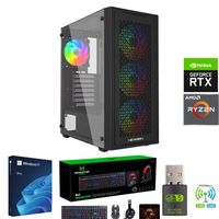 Pc Gamer AMD Ryzen 5 5500 - 16GB RAM - RTX 5060 - 1TB - Wifi - TNM01