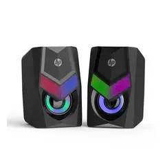 HP - Parlantes Gamer RGB DHE-6000 Jack 3,5mm + USB