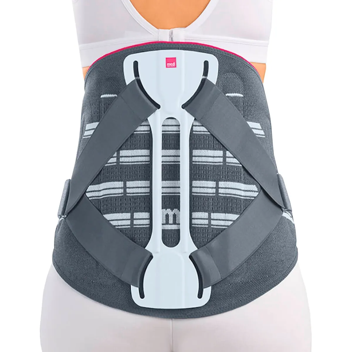 MEDISHOP - Faja Lumbar Lumbamed Disc Fitted Cut Silver Talla I-Blunding