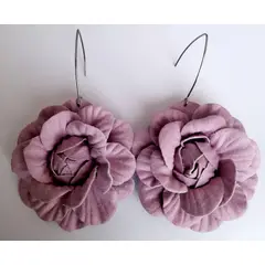 CATHALIFAUDJOYAS - Aros flor largos CathalifaudJoyas.