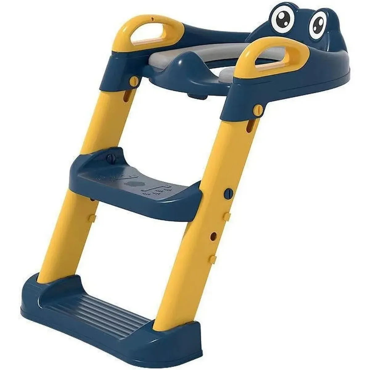 CRUSEC - Asientos Adaptador Escalera Inodoro Para Niños Color Azul