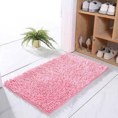 Imagen 2 del producto Alfombra Baño Microfibra 50 X 80 Cm Bajada Ducha Rosa