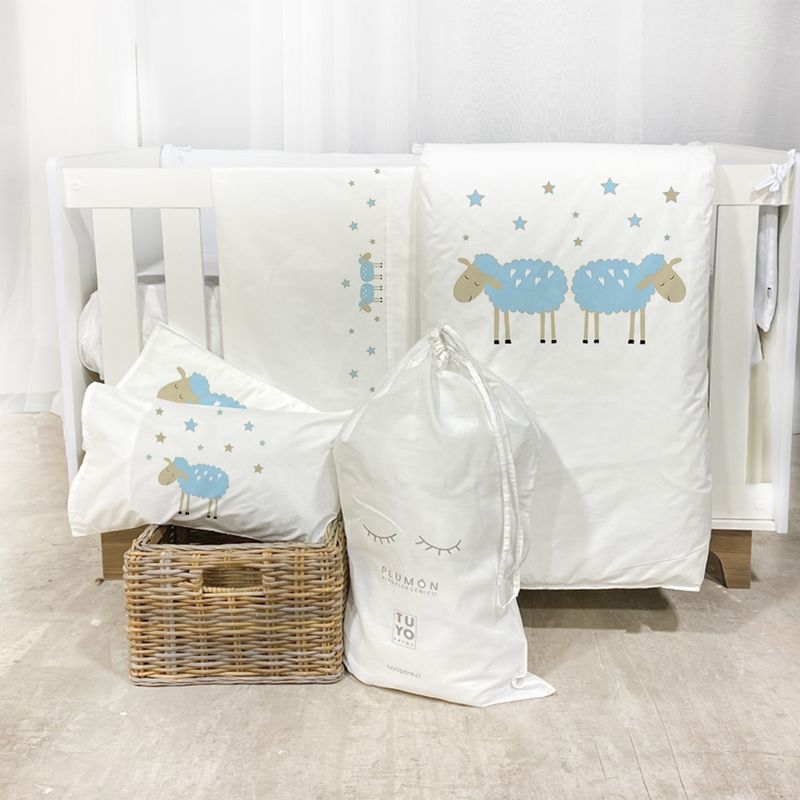 TUYO PRINT - Set Moisés Ovejita Celeste