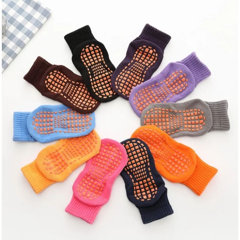7 COLORES - Calcetines Antideslizantes Para Niños Y Adultos