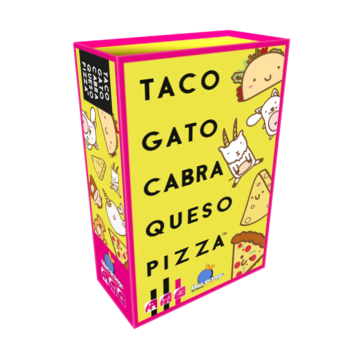 BLUE ORANGE - Taco gato cabra queso pizza - Juego de cartas