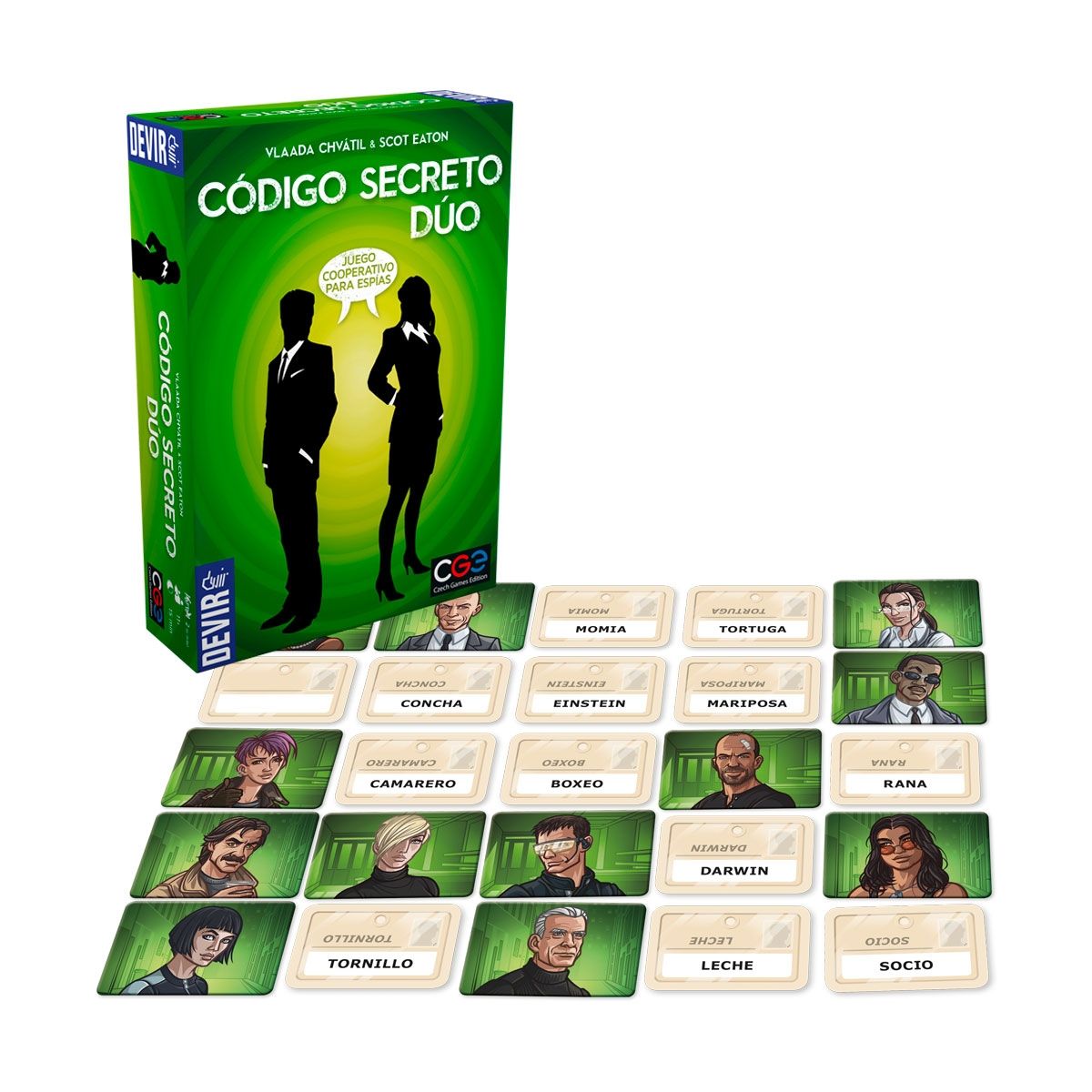 DEVIR - Código secreto dúo - Juego de mesa