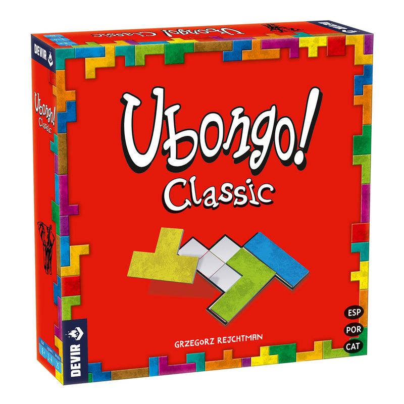 DEVIR - Ubongo - juego de mesa trilingue